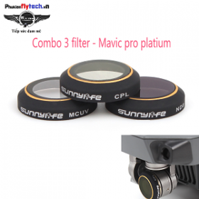 Combo 3 Filter Mavic pro platium