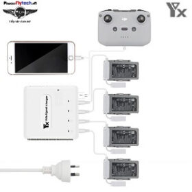 Bộ sạc nhanh 6 in 1 mavic air 2