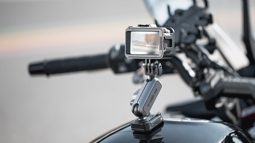 Action Camera Adhesive Mount - Capture whenever inspiration hits and do it hands-free