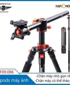 Chân máy ảnh Tripod máy ảnh cao cấp chuyên nghiệp K&F concept KF09.086