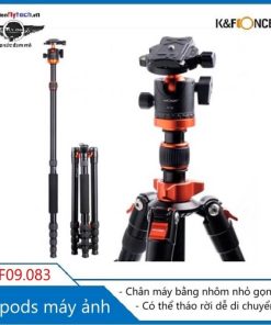Chân máy ảnh Tripod máy ảnh cao cấp chuyên nghiệp K&F concept KF09.083