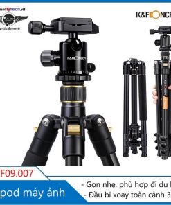 Chân máy ảnh Tripod máy ảnh cao cấp chuyên nghiệp K&F concept KF09.007