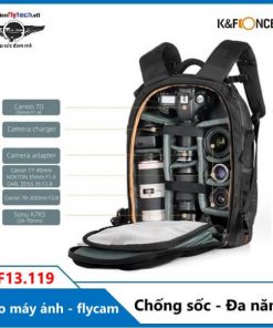 Balo máy ảnh DSLR thời trang cho Canon/Sony/Nikon - K&F Concept KF13.119