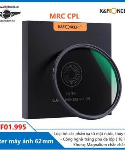 Filter máy ảnh K&F Kính lọc màu chuyên nghiệp cao cấp KF01.995