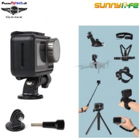 Bộ phụ kiện Đầu nối chuyển đổi / Thanh mở rộng / Giá ba chân / Kẹp balo / Giá đỡ xe đạp / Giá gắn Action Camera với mavic 2 / Bộ chân đế hút gắn kính và oto /  Dây đeo cổ / Dây đeo tay / Dây đeo cổ tay / Băng đeo đầu / Gậy nổi dành cho Action Camera - Sunnylife