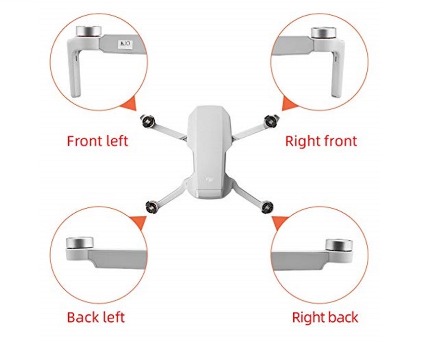 chan cang trai sau mavic mini 1 phu kien flytech 