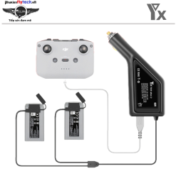 Sạc oto Mini 2 Series - 3in1 - Chính hãng Yxtech