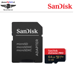 Thẻ nhớ MicroSD 64GB/128GB Sandisk Extreme Pro - Thẻ nhớ 64Gb