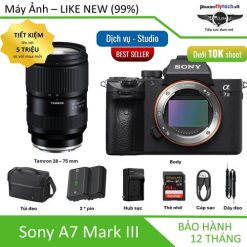 Sony A7 Mark III cũ ( like new ) - Sony A73 cũ - Chính hãng Sony