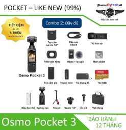 DJI Osmo Pocket 3 cũ ( like new ) - Chính hãng DJI