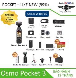 DJI Osmo Pocket 3 cũ ( like new ) - Chính hãng DJI