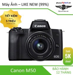 Canon M50 cũ ( like new ) - Chính hãng Canon