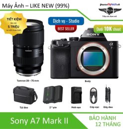 Sony A7 Mark II cũ ( like new ) - Sony A72 cũ - Chính hãng Sony