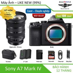 Sony A7 Mark IV cũ ( like new ) - Sony A74 cũ - Chính hãng Sony