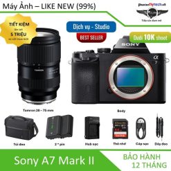 Sony A7 Mark II cũ ( like new ) - Sony A72 cũ - Chính hãng Sony