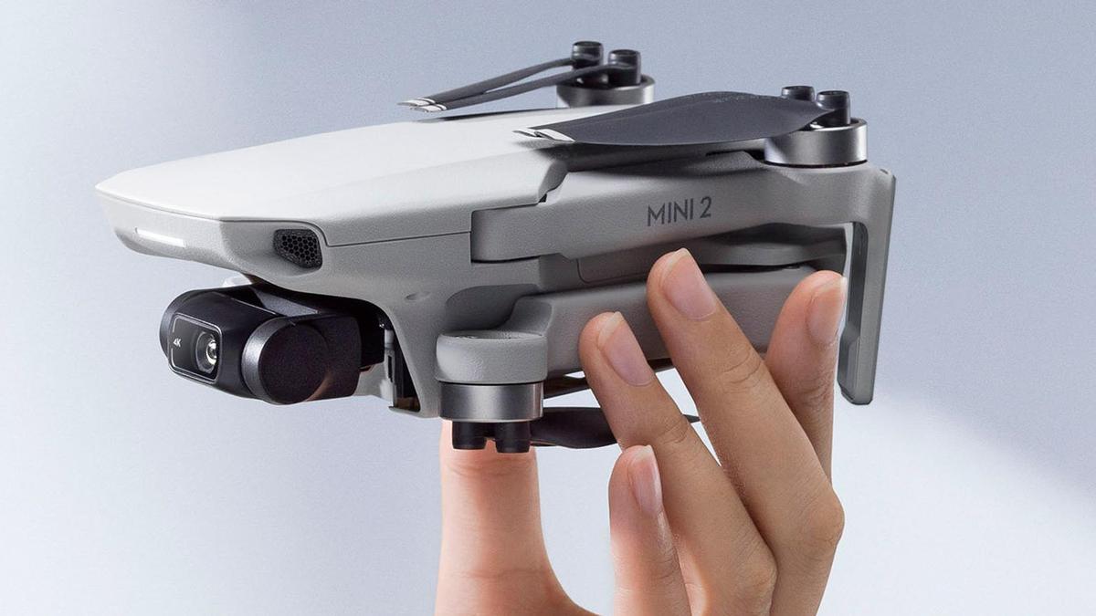 Thiết kế nhỏ gọn trên DJI Mini SE