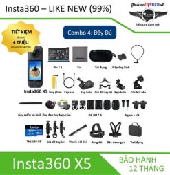 Insta360 X5 Cũ (Like New) - Chính hãng Insta360
